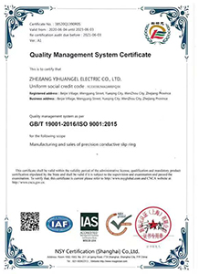 Quality Management System Certificate